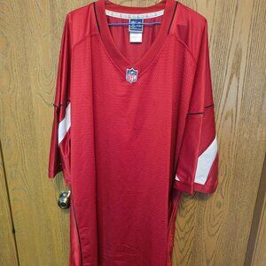 NWOT Blank Arizona Cardinals NFL Football Pro Line Jersey Men's 2XL Tall